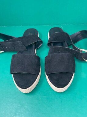 Raye | Damien Flatform Sandal in Black